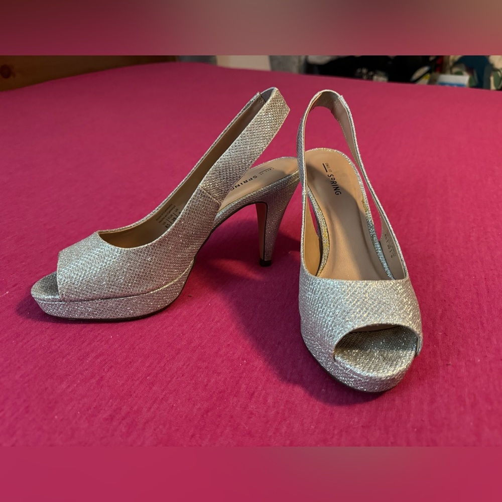 sparkly heels